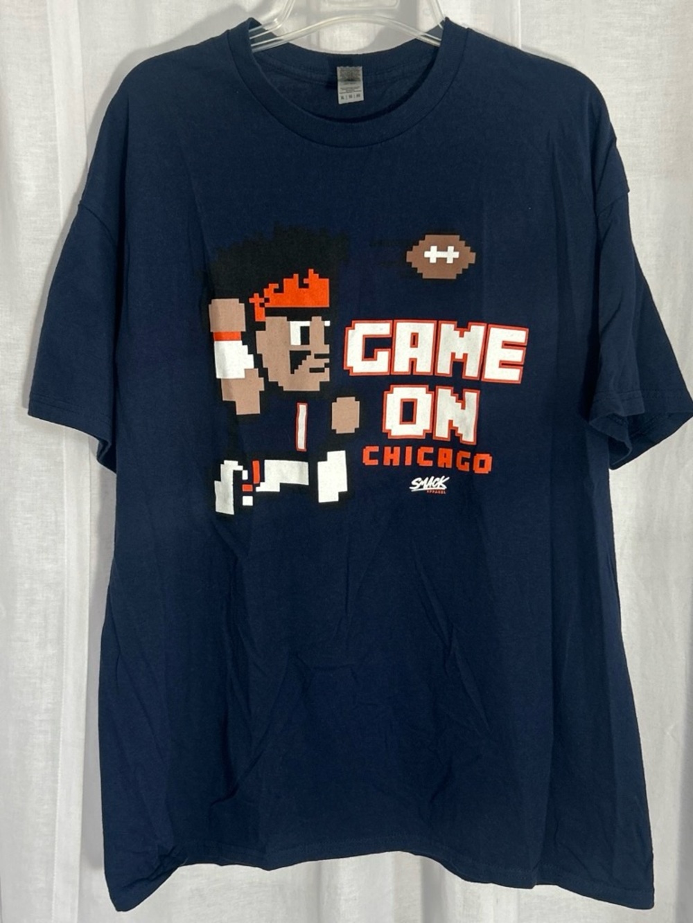 Game On Chicago Navy Graphic T-Shirt